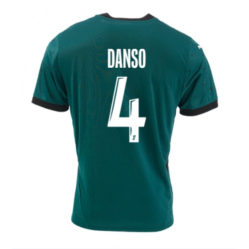Fotbalové Dres RC Lens Kevin Danso #4 Venkovní 2024-25 Krátký Rukáv